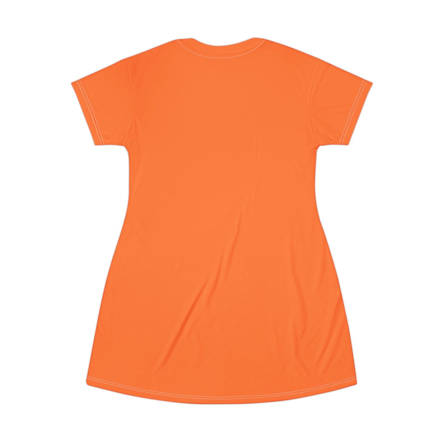Strong Momma T-Shirt Dress (AOP/BL) Crusta