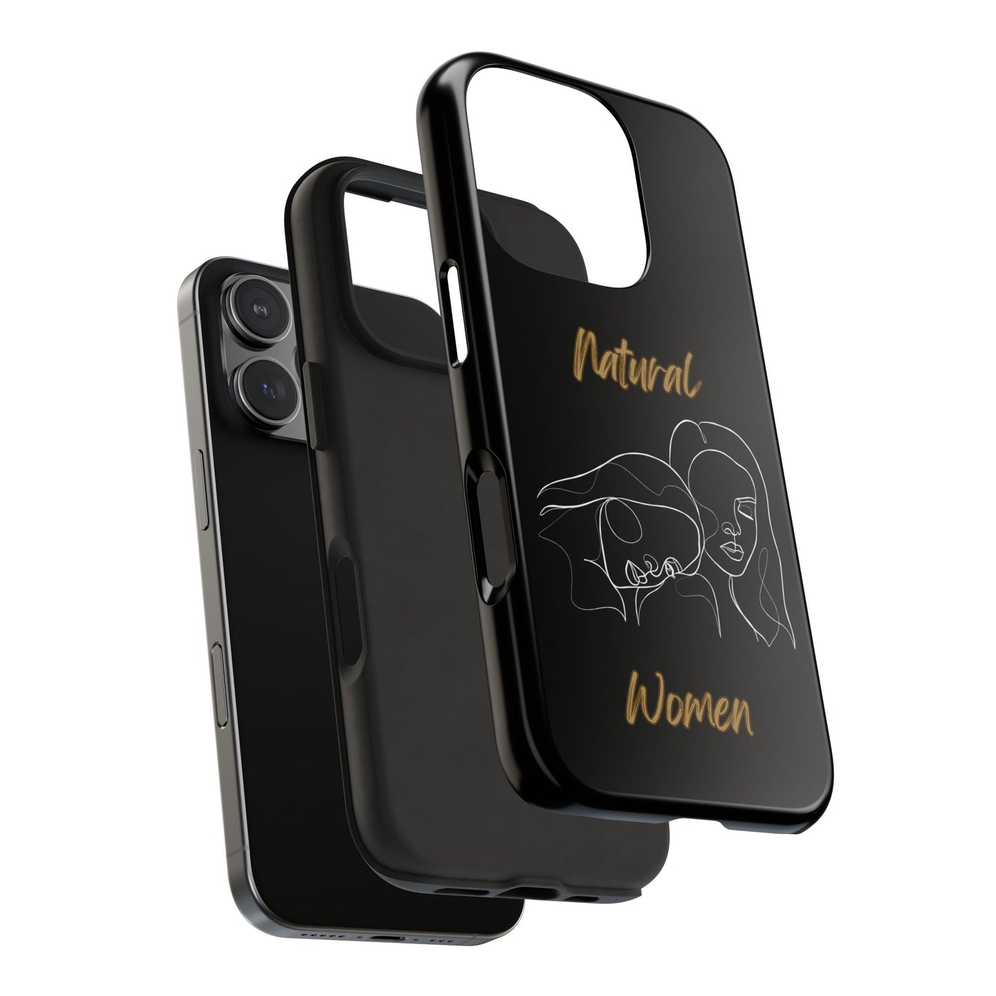 Natural Woman Sisters (WL)Tough Phone Cases BLACK