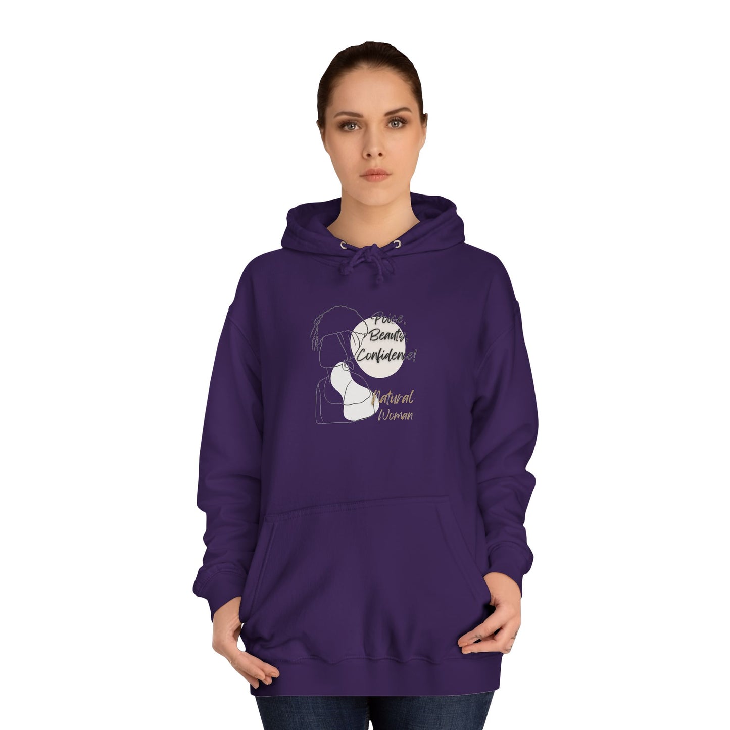 Natural Woman Puff (BL) Hoodie