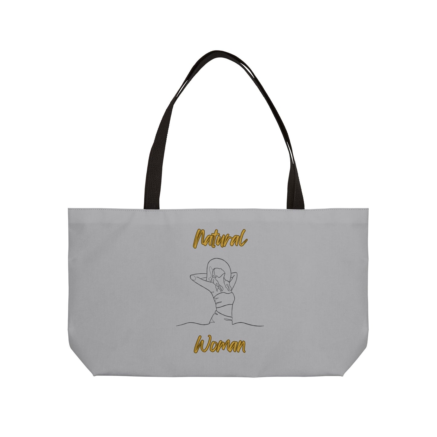 Natural Woman Sun Fun (BL) Weekender Tote Bag LIGHT GREY