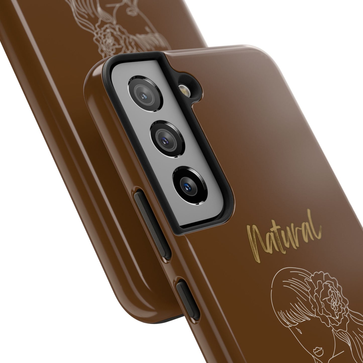 Natural Woman Newness (WL)Tough Phone Cases BROWN