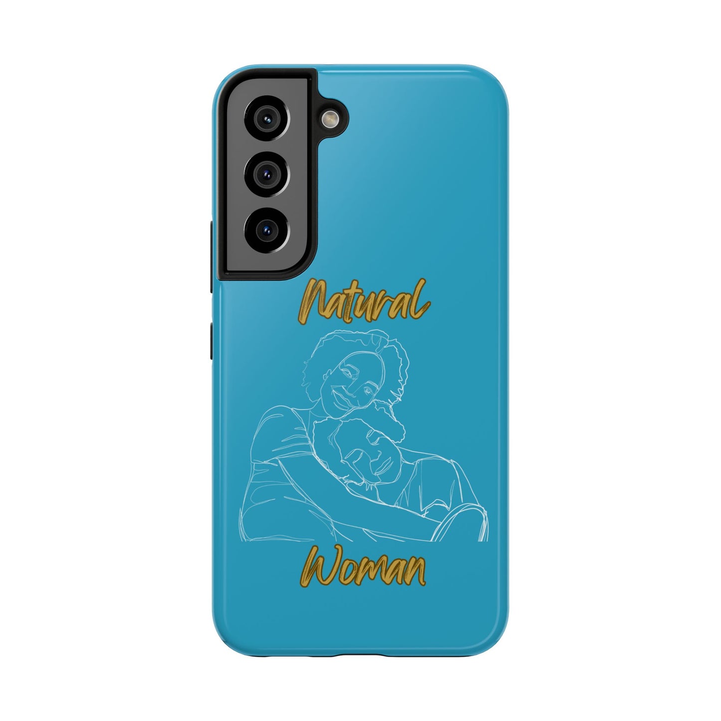 Natural Woman Loving Embrace (WL)Tough Phone Cases TURQUOISE