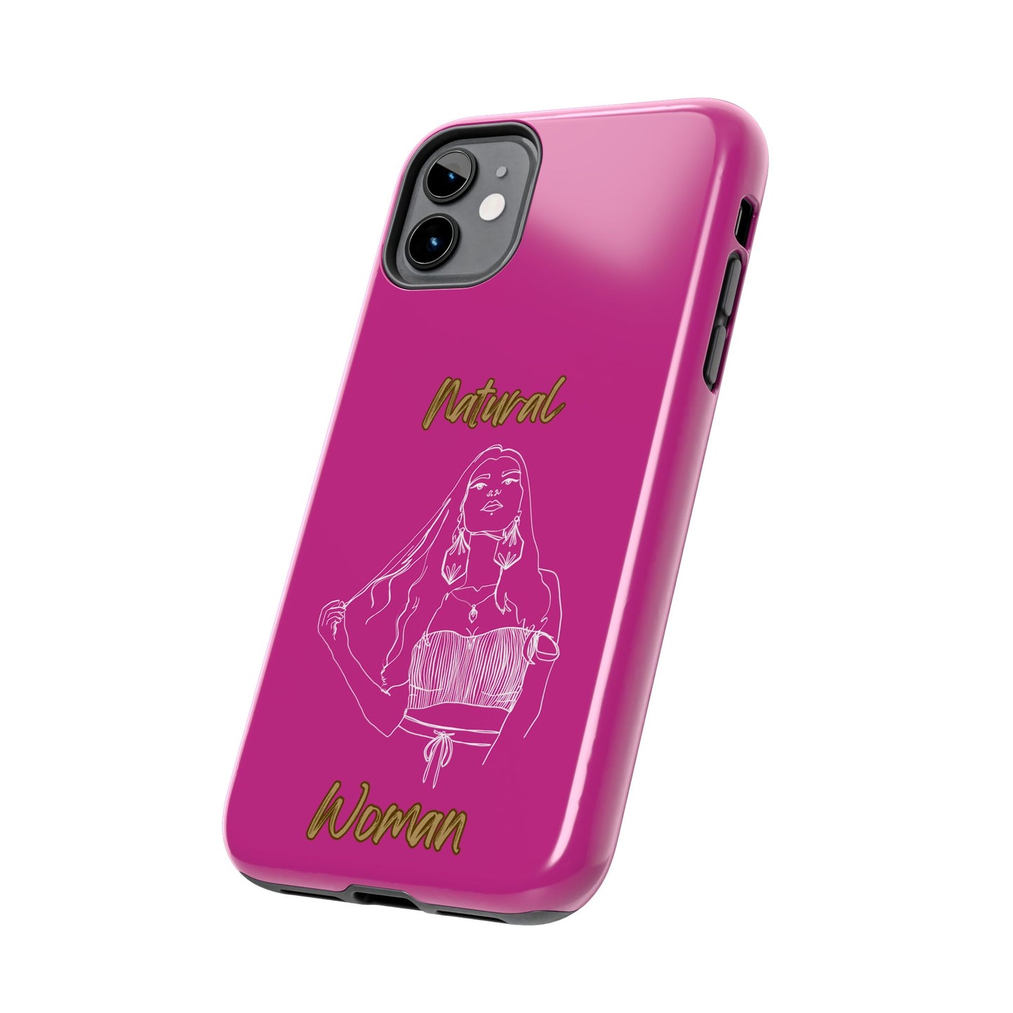 Natural Woman Thinking (WL)Tough Phone Cases PINK
