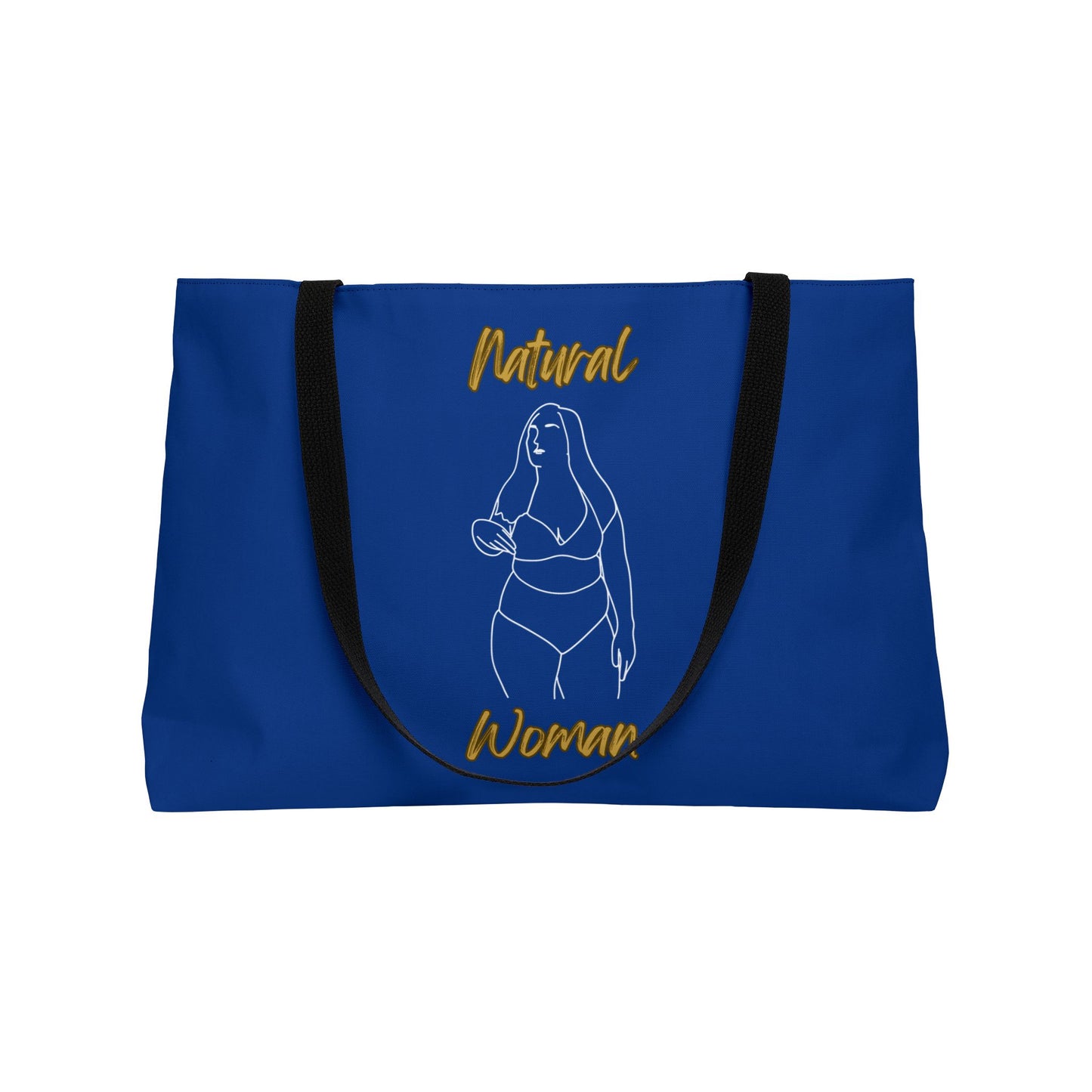 Natural Woman Full Beauty (WL) Weekender Tote Bag DARK BLUE