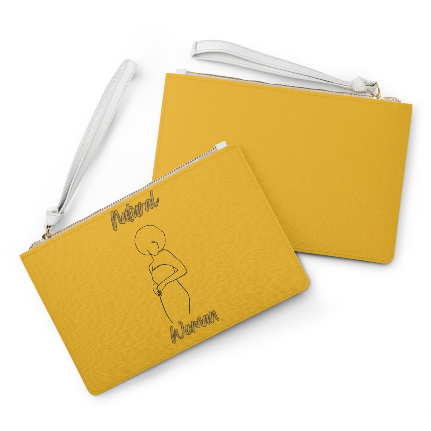 Natural Woman Sho Nuff (BL) Clutch Bag YELLOW