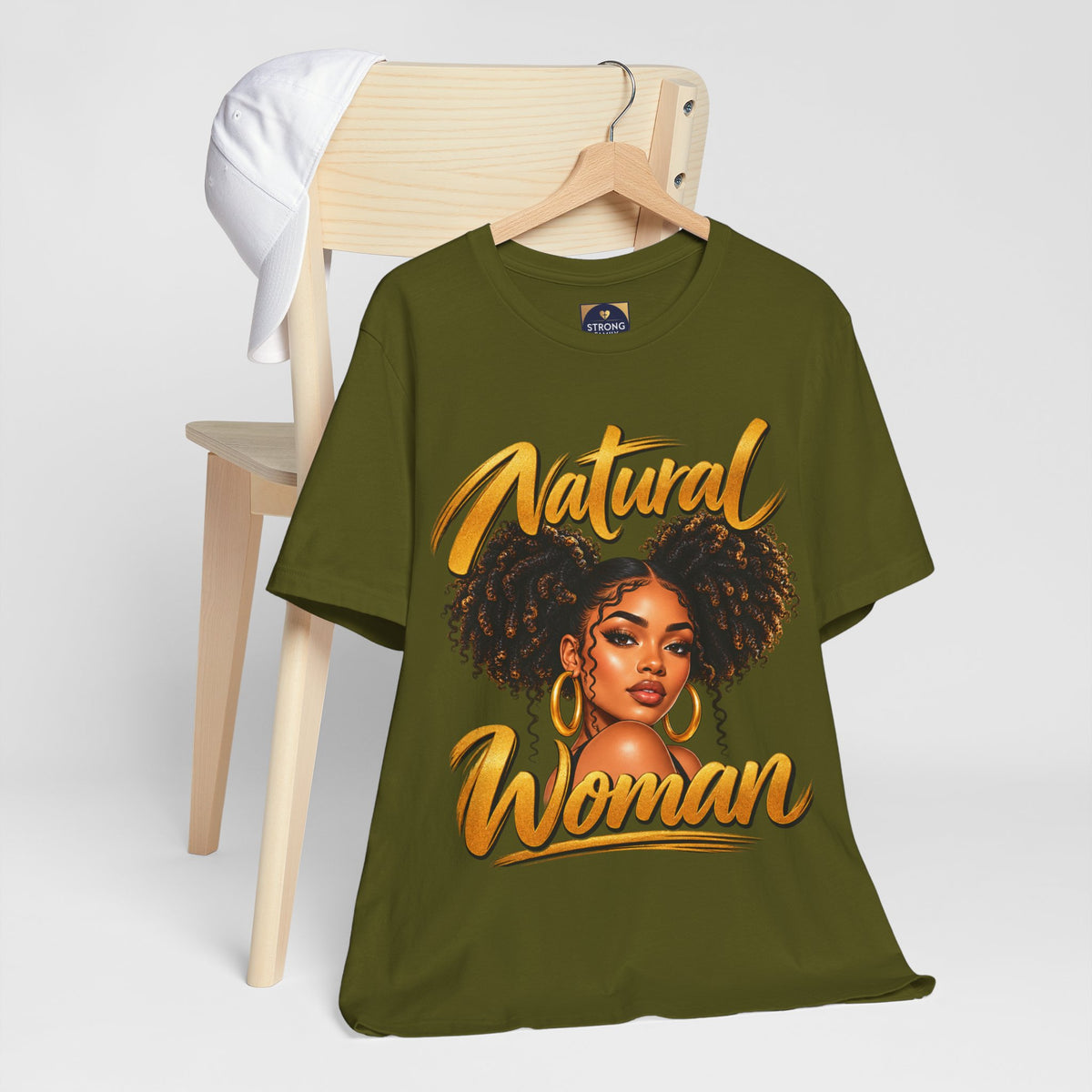 Natural Woman "Twin Puffs" Graphic Tee | Women’s Inspirational T-Shirt