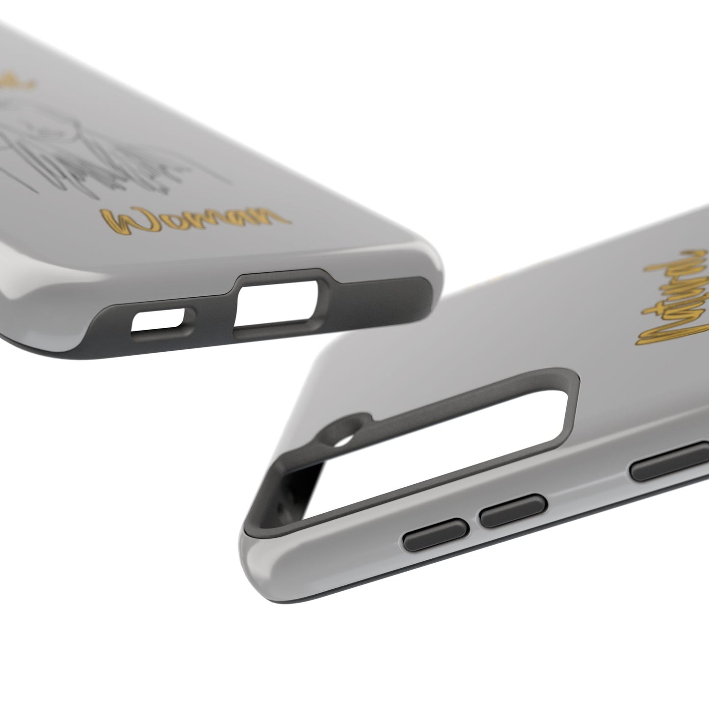 Natural Woman Content (BL)Tough Phone Cases LIGHT GREY