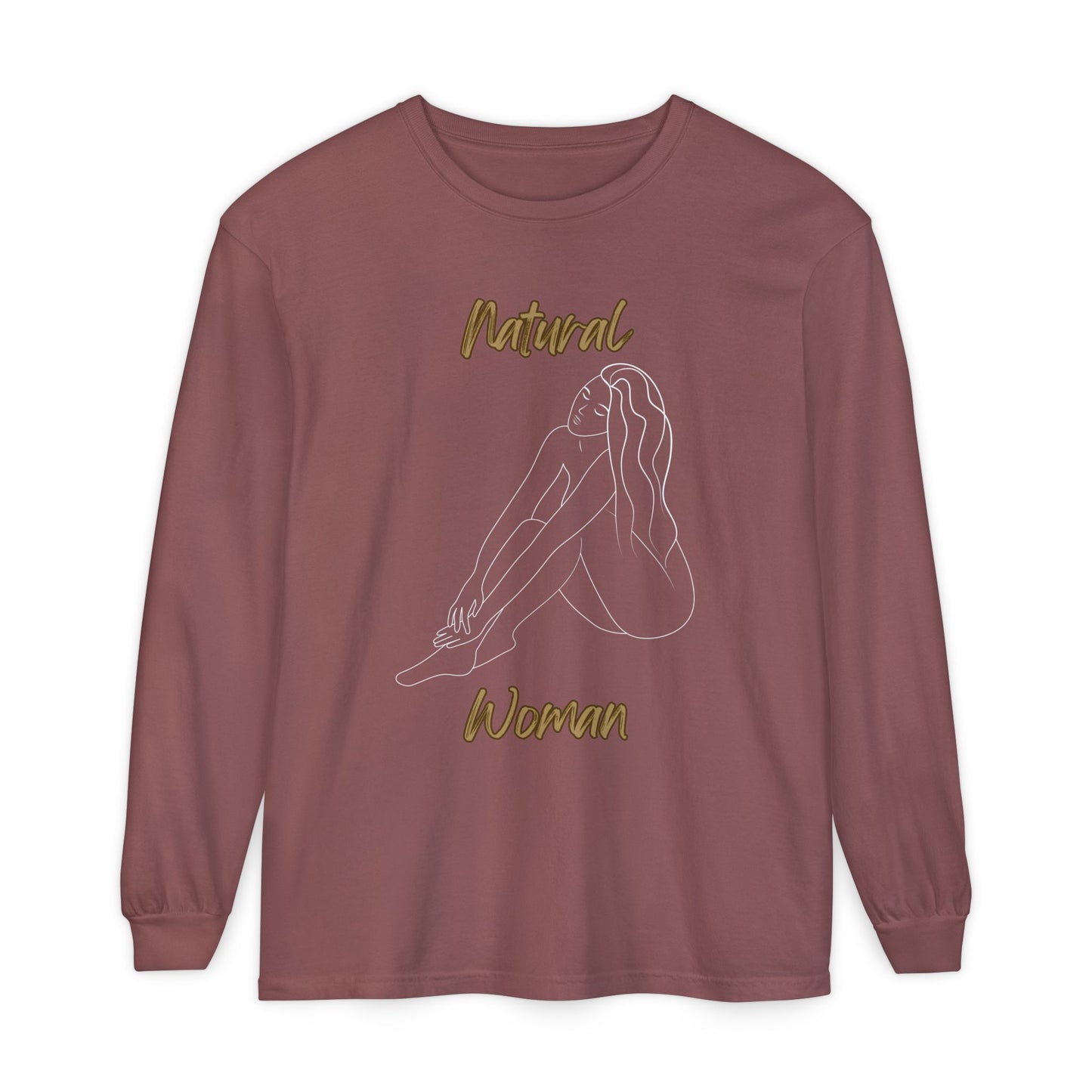 Natural Woman Beauty (WL) Long Sleeve T-Shirt