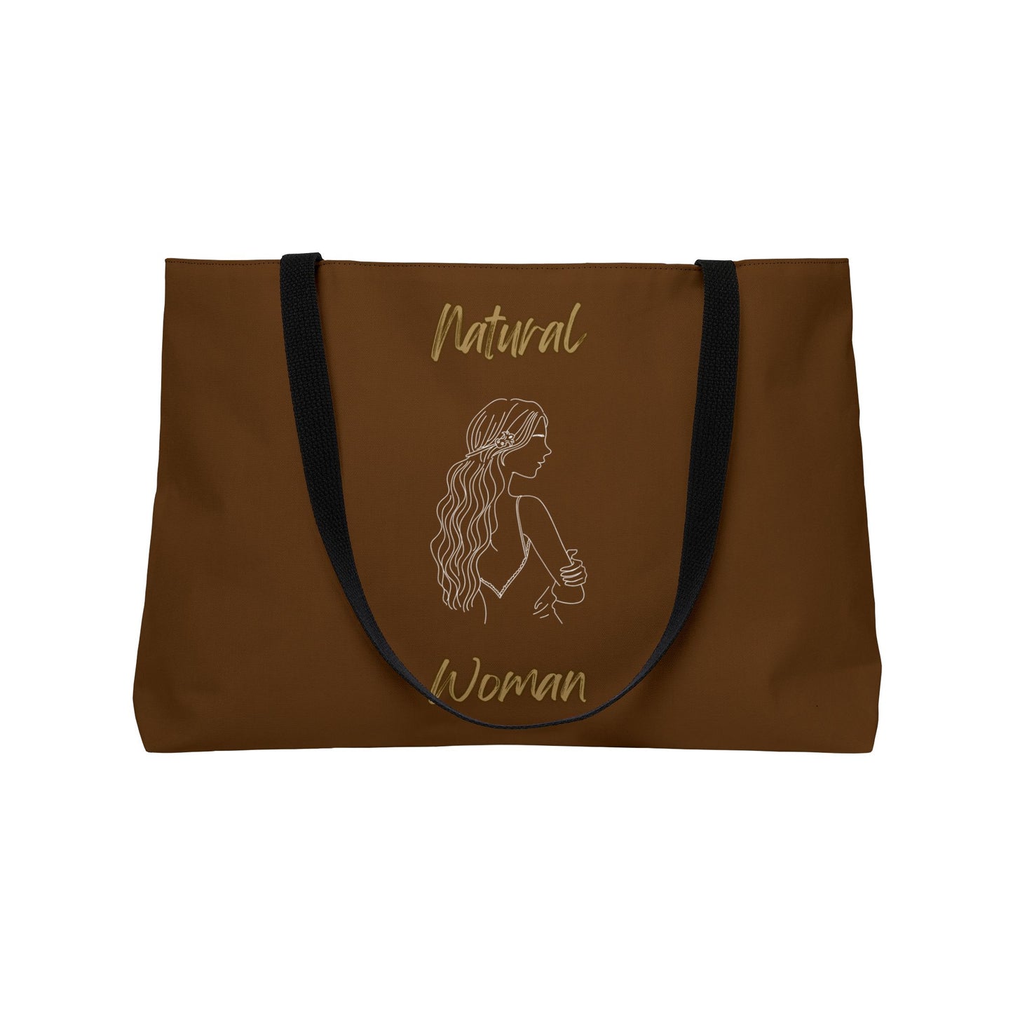 Natural Woman Young Woman (WL) Weekender Tote Bag BROWN