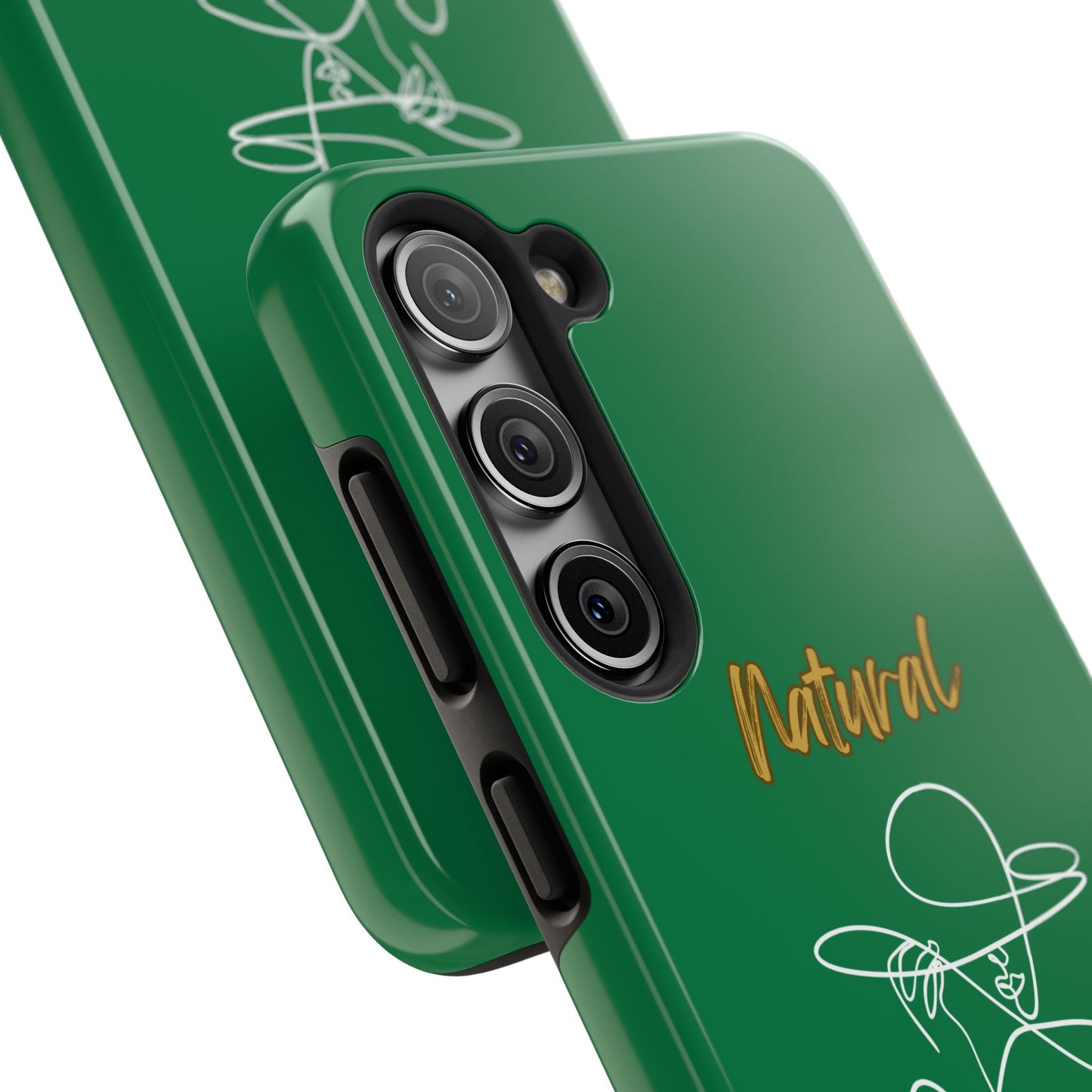 Natural Woman An Original (WL)Tough Phone Cases DARK GREEN