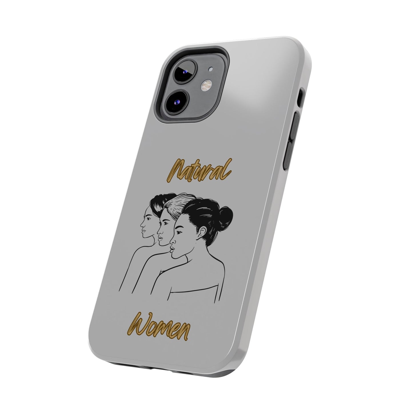 Natural Woman United Friends (BL)Tough Phone Cases LIGHT GREY