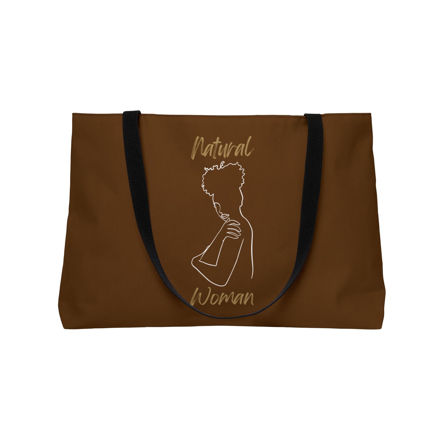 Natural Woman Sassy (WL) Weekender Tote Bag BROWN