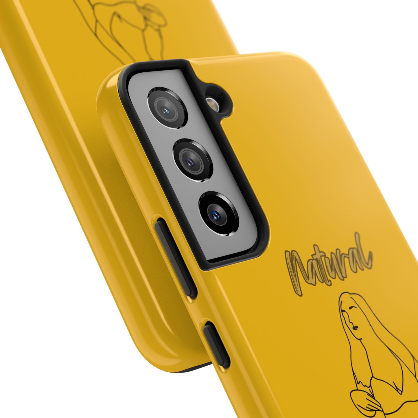 Natural Woman Full Beauty (BL)Tough Phone Cases YELLOW