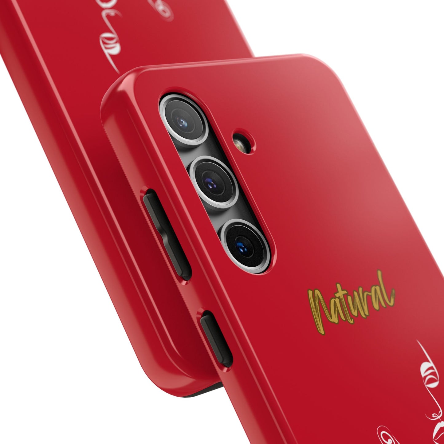 Natural Woman Music In My Soul (WL)Tough Phone Cases DARK RED