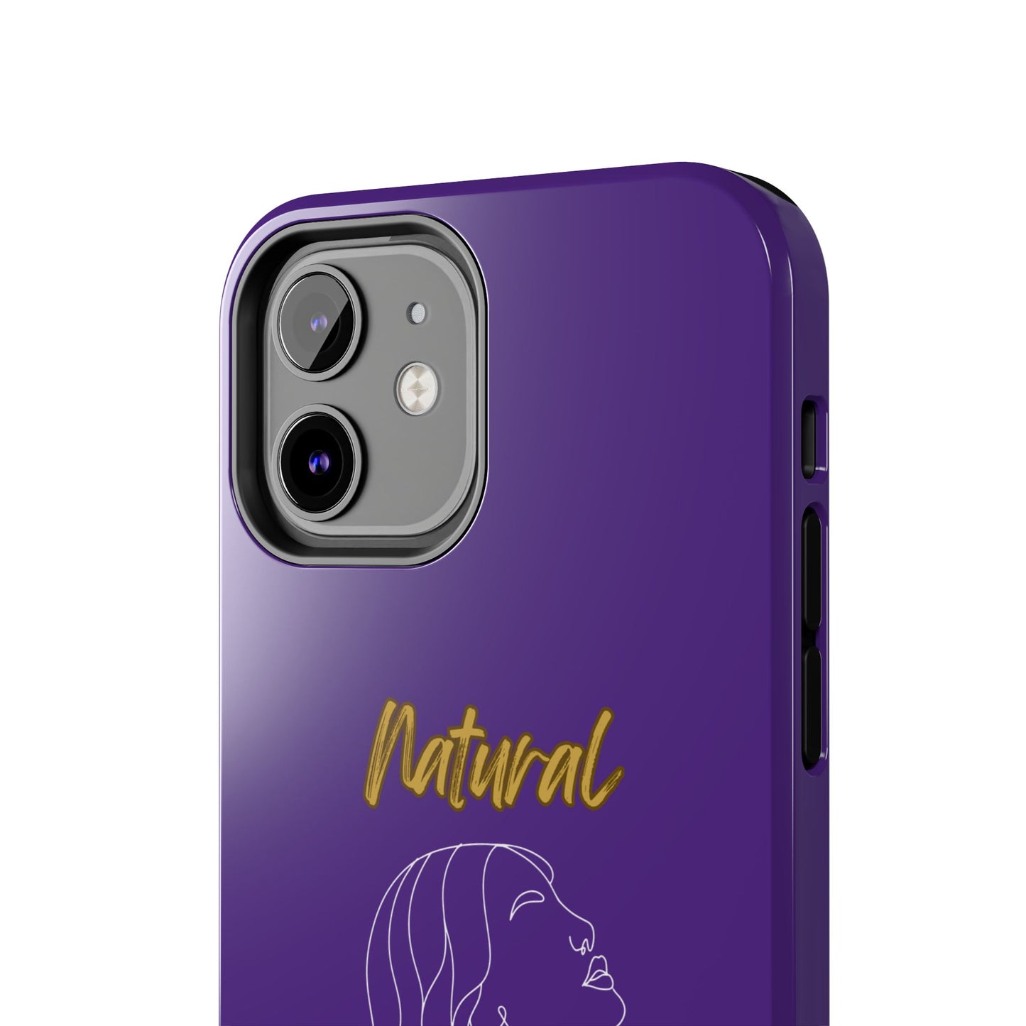 Natural Woman Breeze On Face (WL)Tough Phone Cases PURPLE