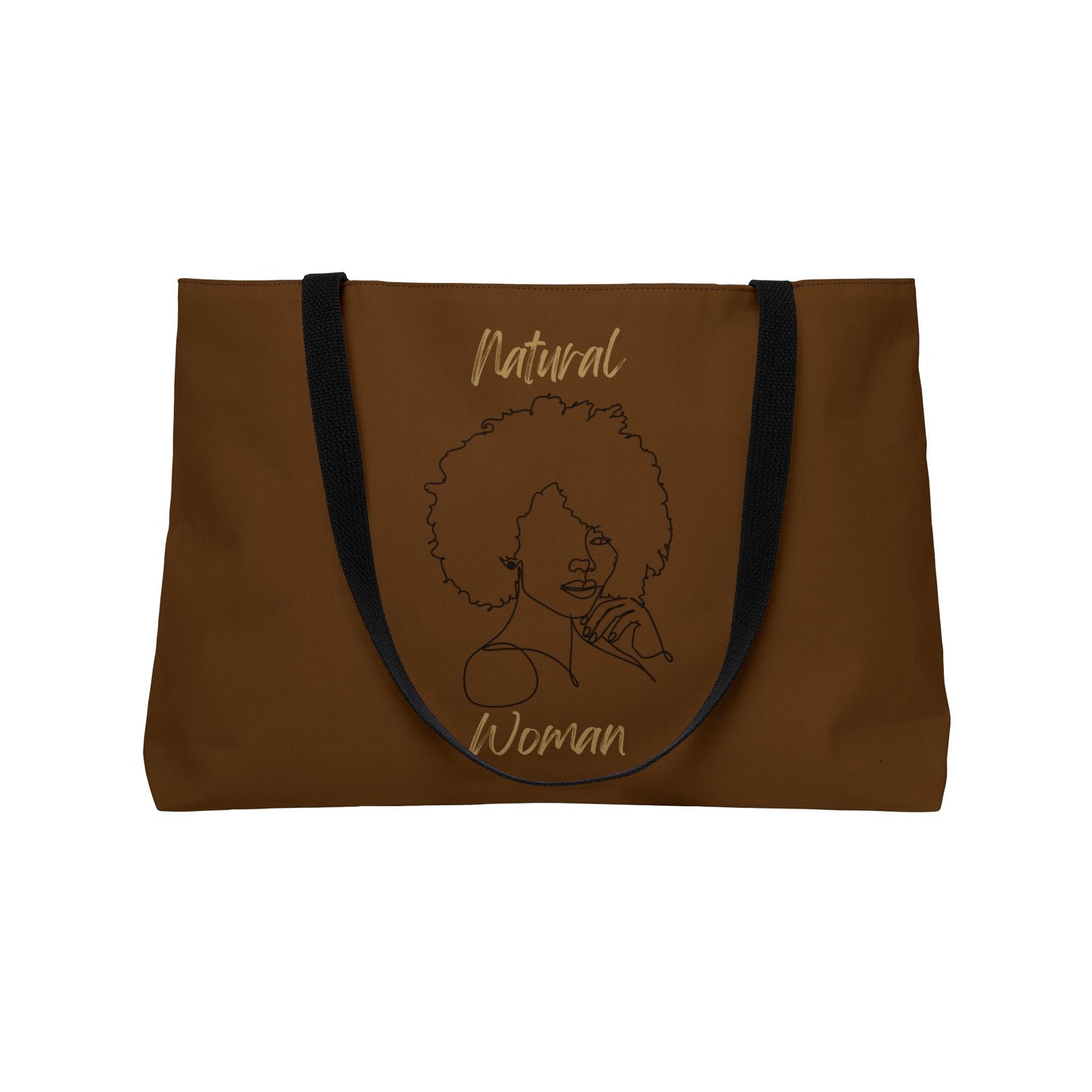 Natural Woman The Look (BL) Weekender Tote Bag BROWN