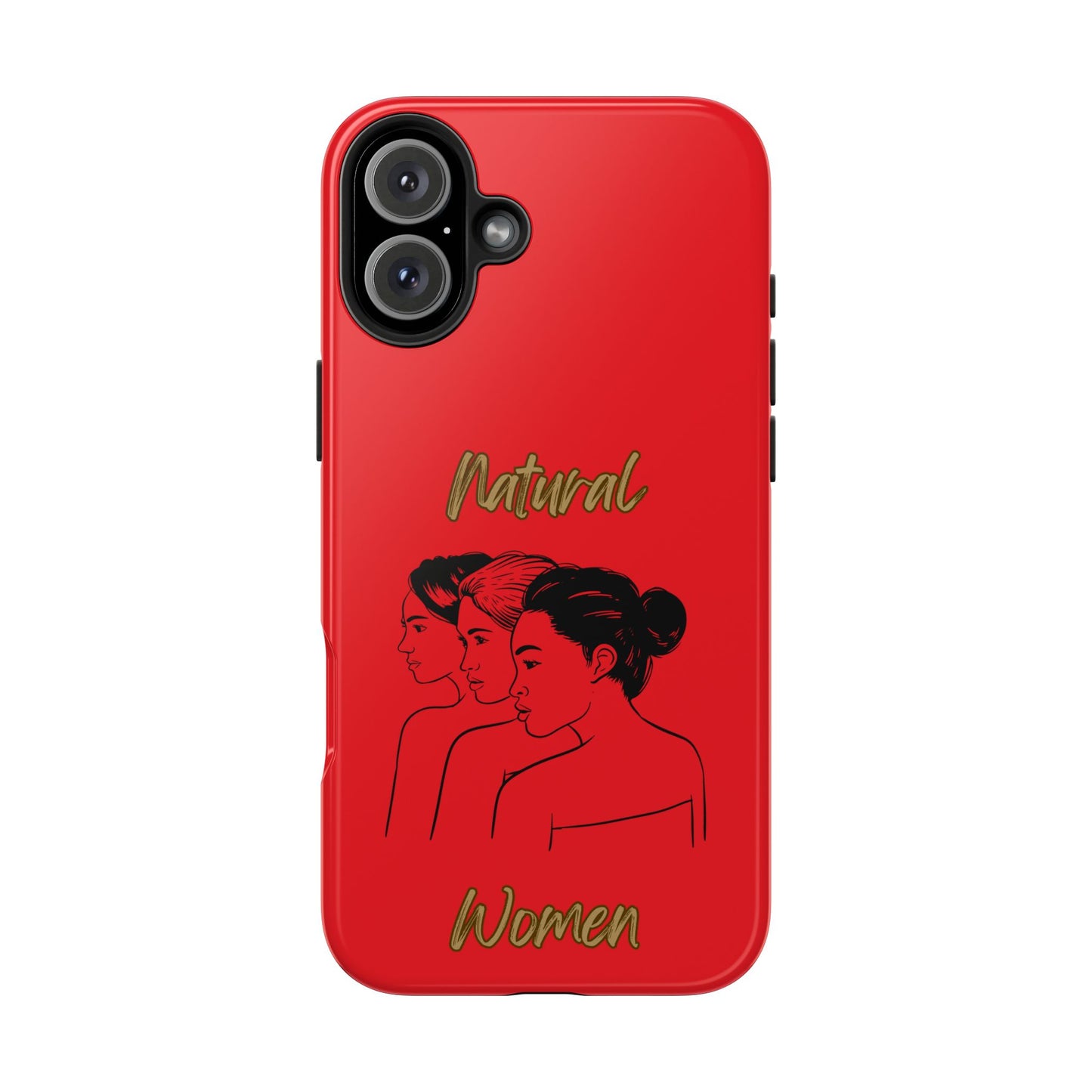 Natural Woman United Friends (BL)Tough Phone Cases RED