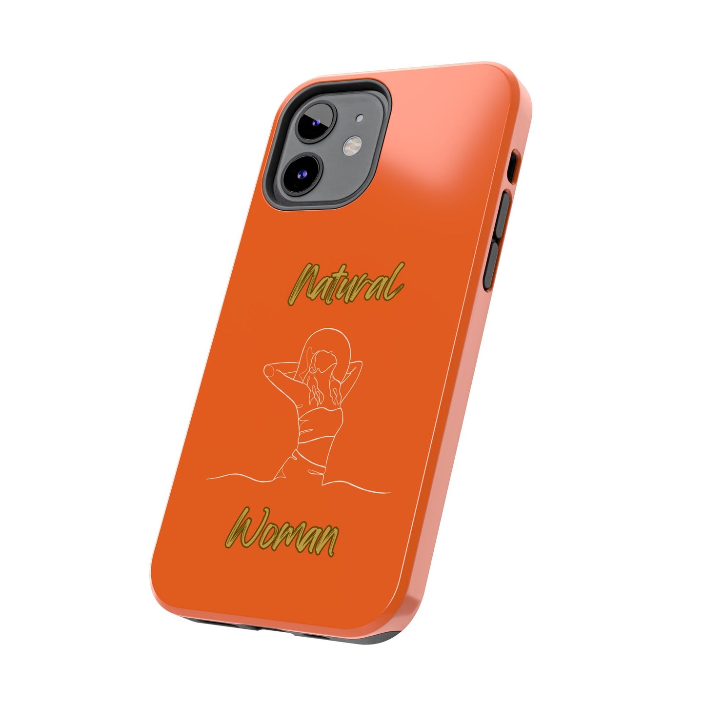 Natural Woman Sun Fun (WL)Tough Phone Cases ORANGE