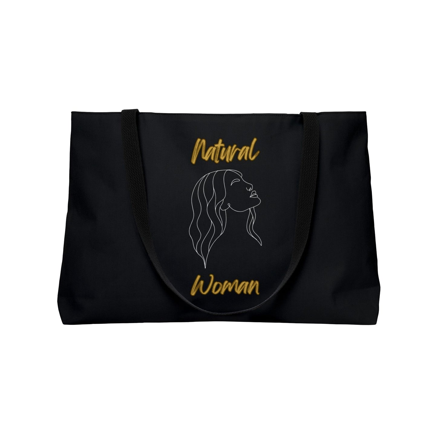 Natural Woman Breeze On Face (WL) Weekender Tote Bag BLACK
