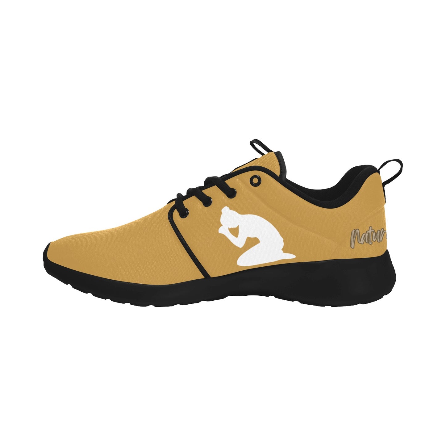 Natural Woman PRAY (WL) MODERATE ORNAGE w/ Black Sole Sneakers