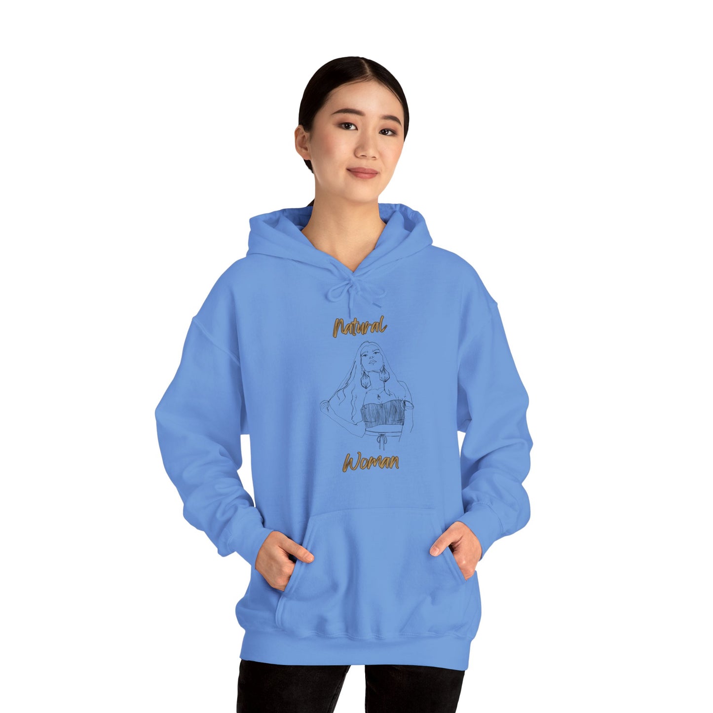 Natural Woman Thinking (BL) Hoodie