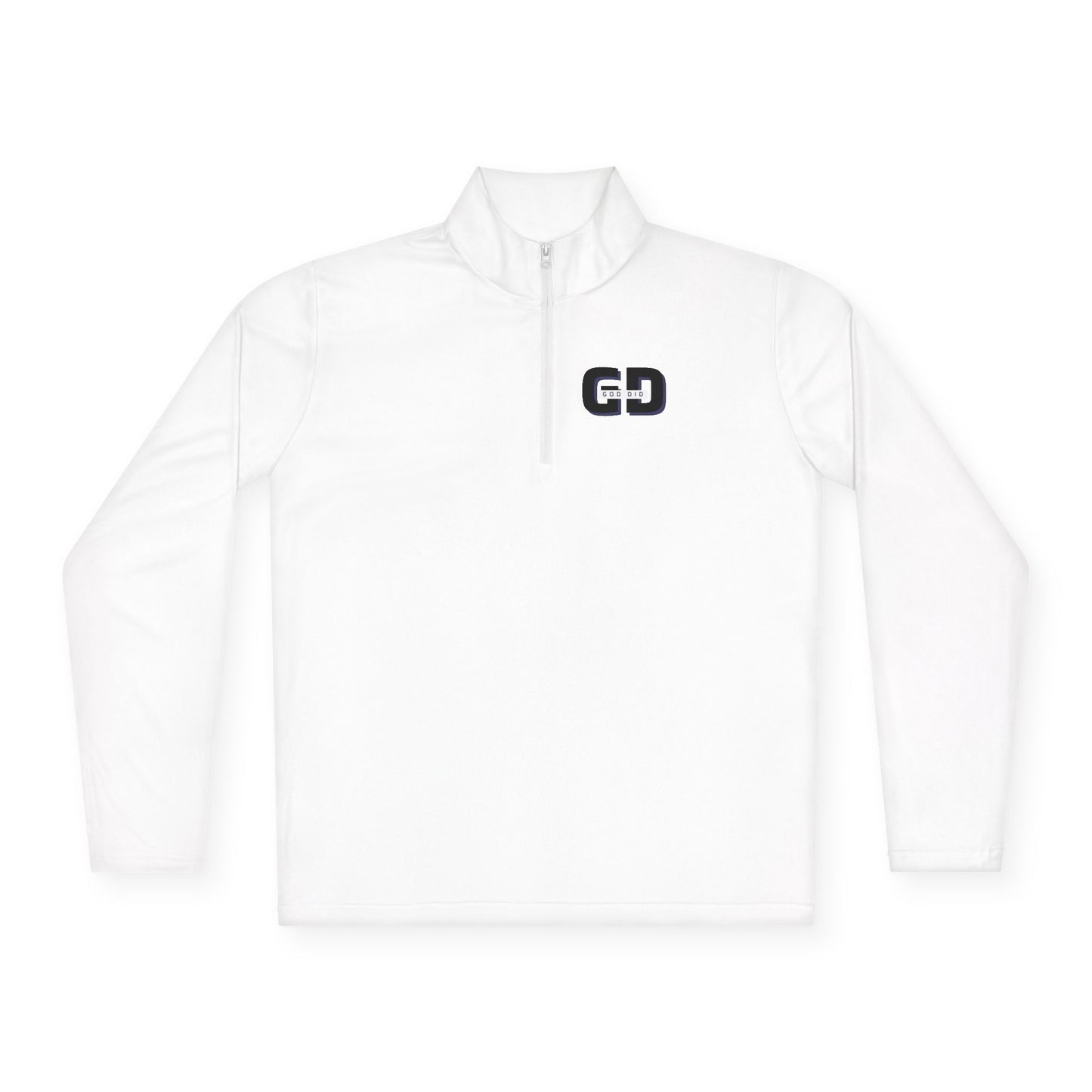 "GOD DID" Zip Pullover (BL)