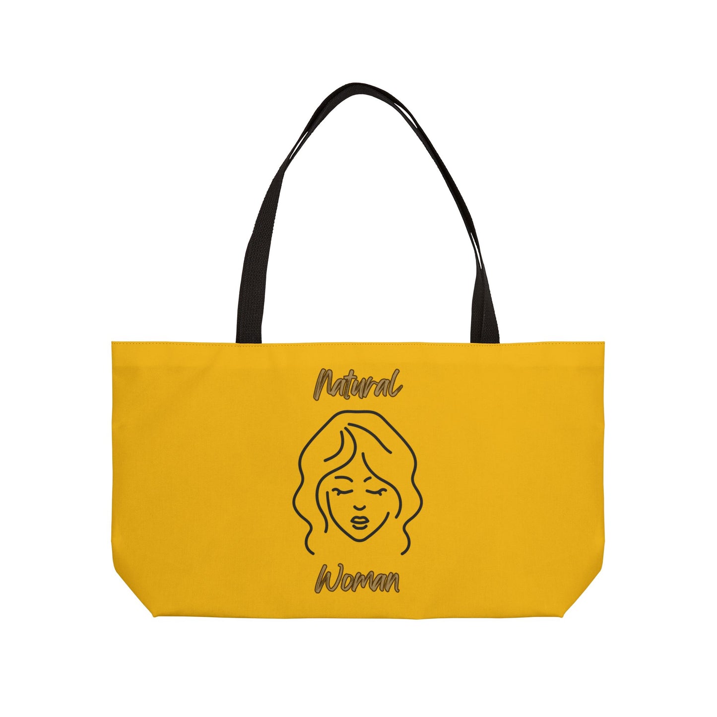 Natural Woman Modest (BL) Weekender Tote Bag YELLOW