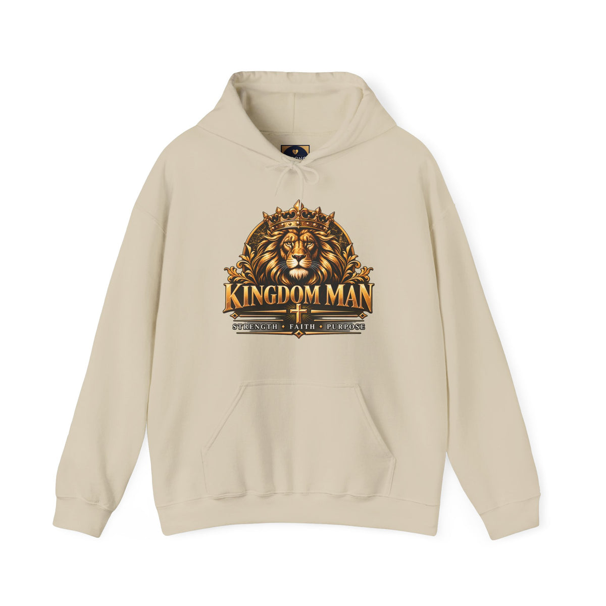 Kingdom Man Crowned Lion Hoodie
