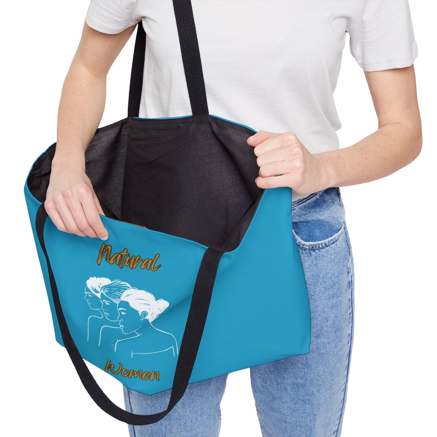 Natural Women United Friends (WL) Weekender Tote Bag TURQUOISE