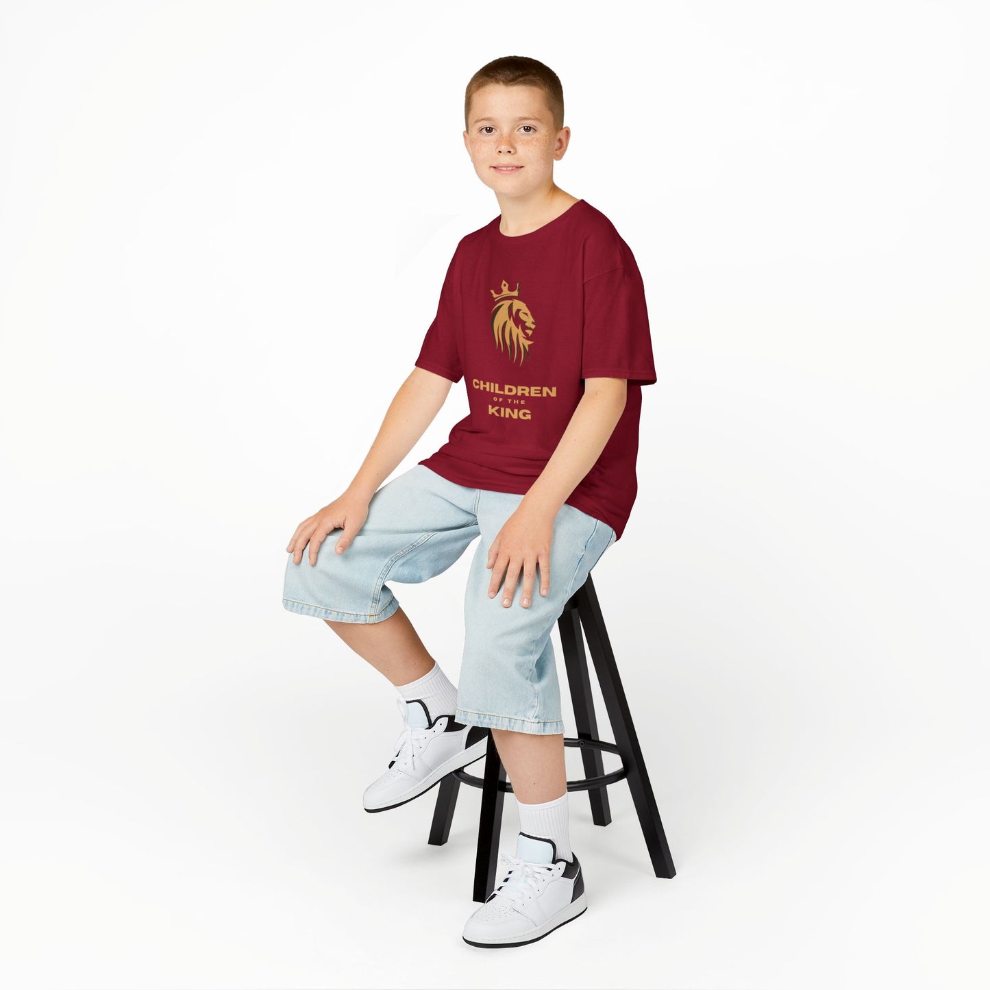 Children of the King Inspirational Kids Cotton T-Shirt (BRL)