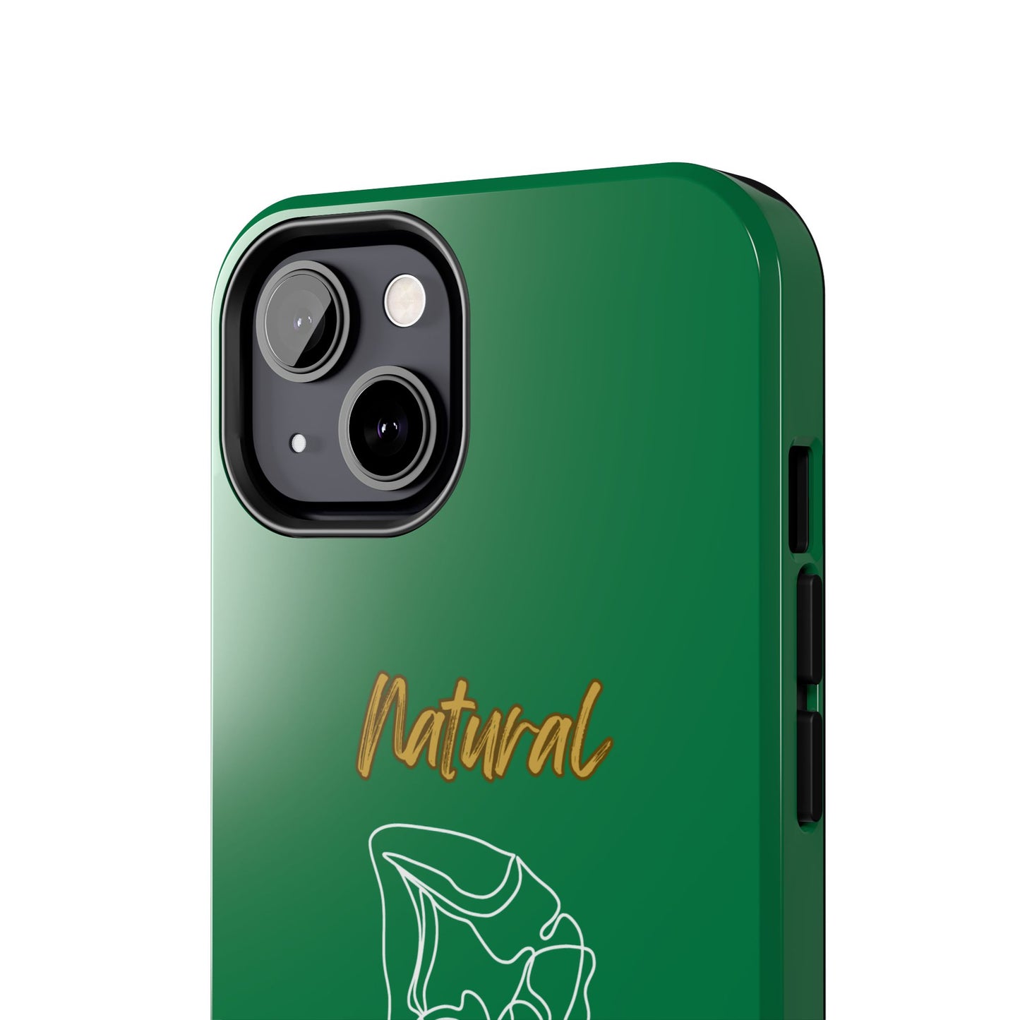 Natural Woman Flexible (WL)Tough Phone Cases DARK GREEN
