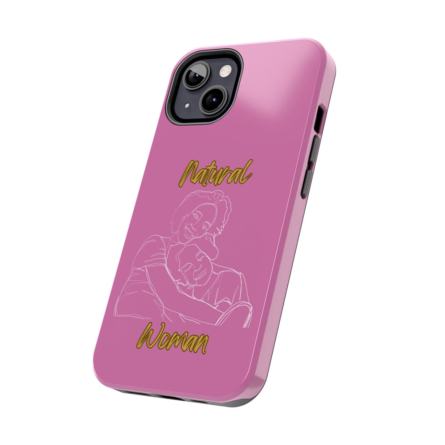 Natural Woman Loving Embrace (WL)Tough Phone Cases LIGHT PINK
