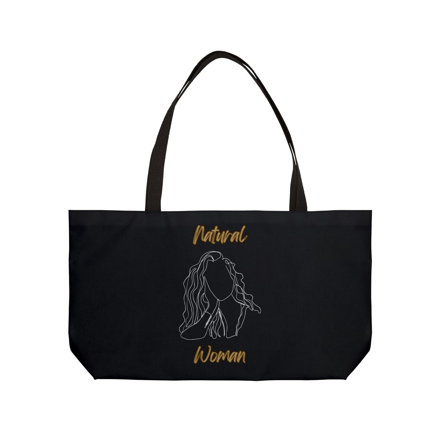 Natural Woman Relaxed (WL) Weekender Tote Bag BLACK
