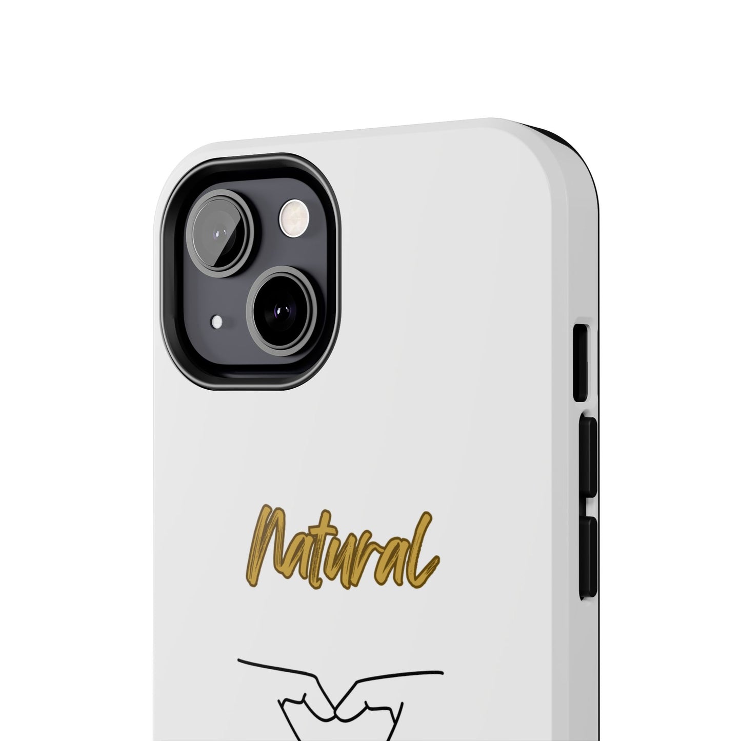 Natural Woman I Love You (BL)Tough Phone Cases WHITE
