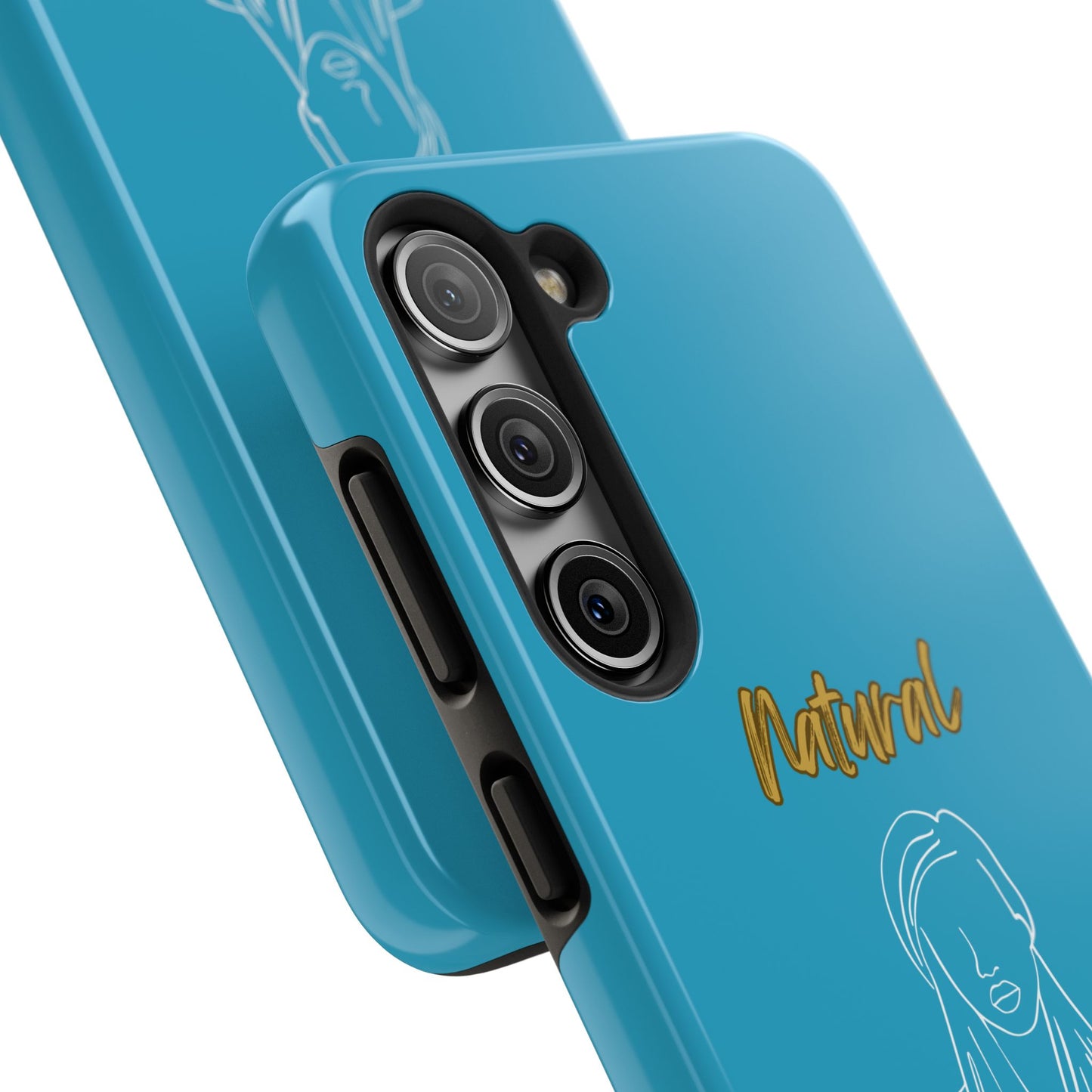 Natural Woman Content (WL)Tough Phone Cases TURQUOISE