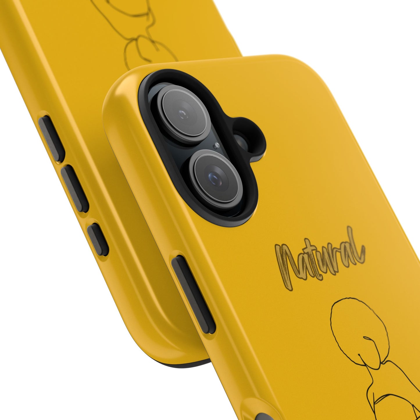 Natural Woman Sho Nuff (BL)Tough Phone Cases YELLOW