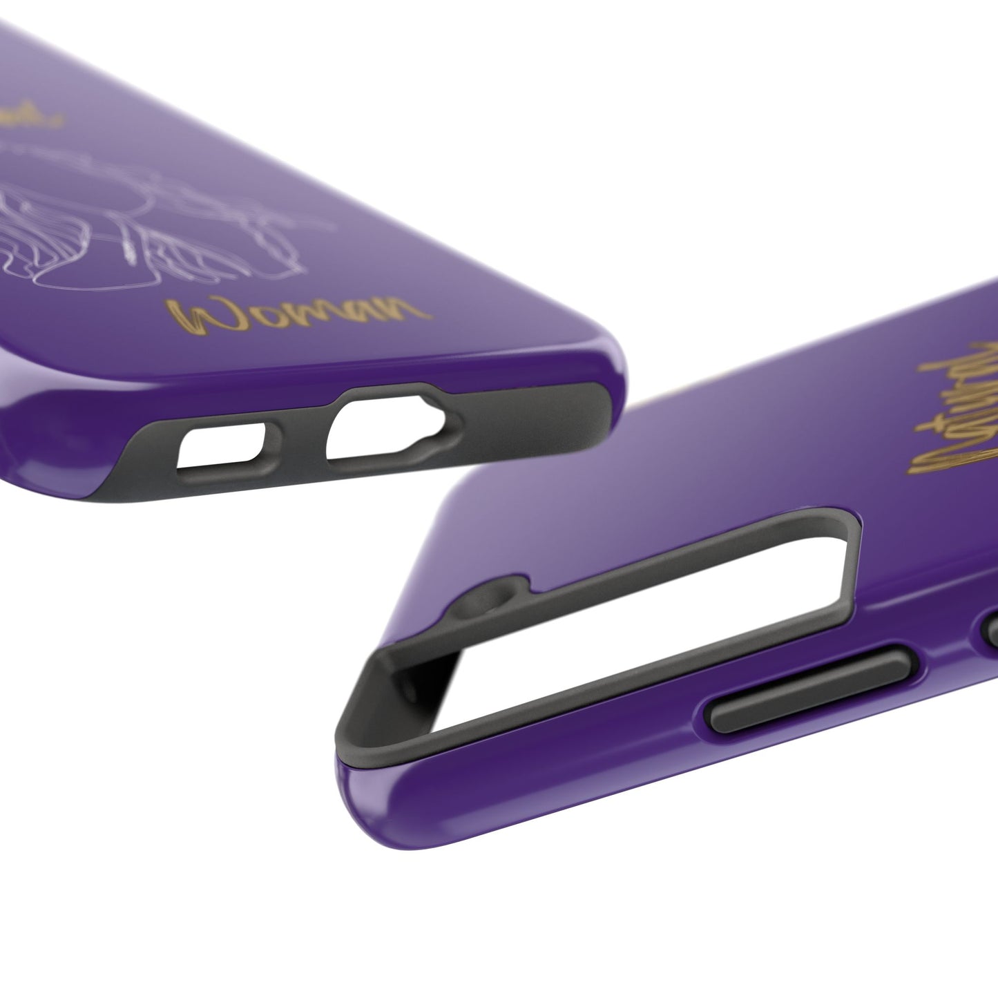 Natural Woman Relaxed (WL) Tough Phone Cases PURPLE