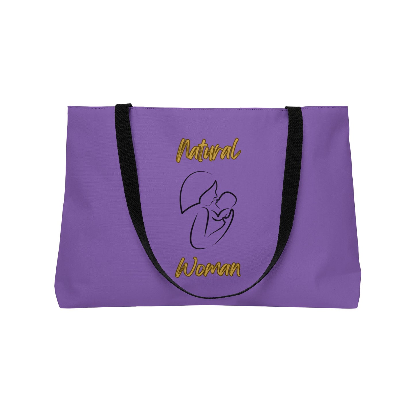 Natural Woman Long Awaited (BL) Weekender Tote Bag LIGHT PURPLE