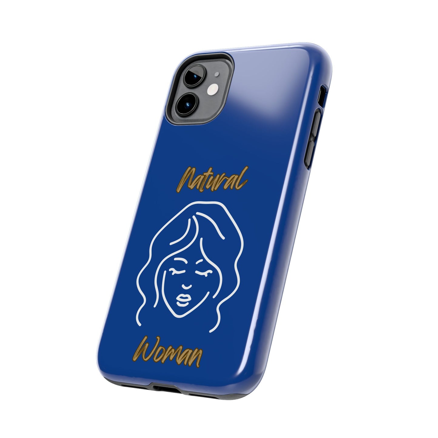 Natural Woman Modest (WL)Tough Phone Cases DARK BLUE