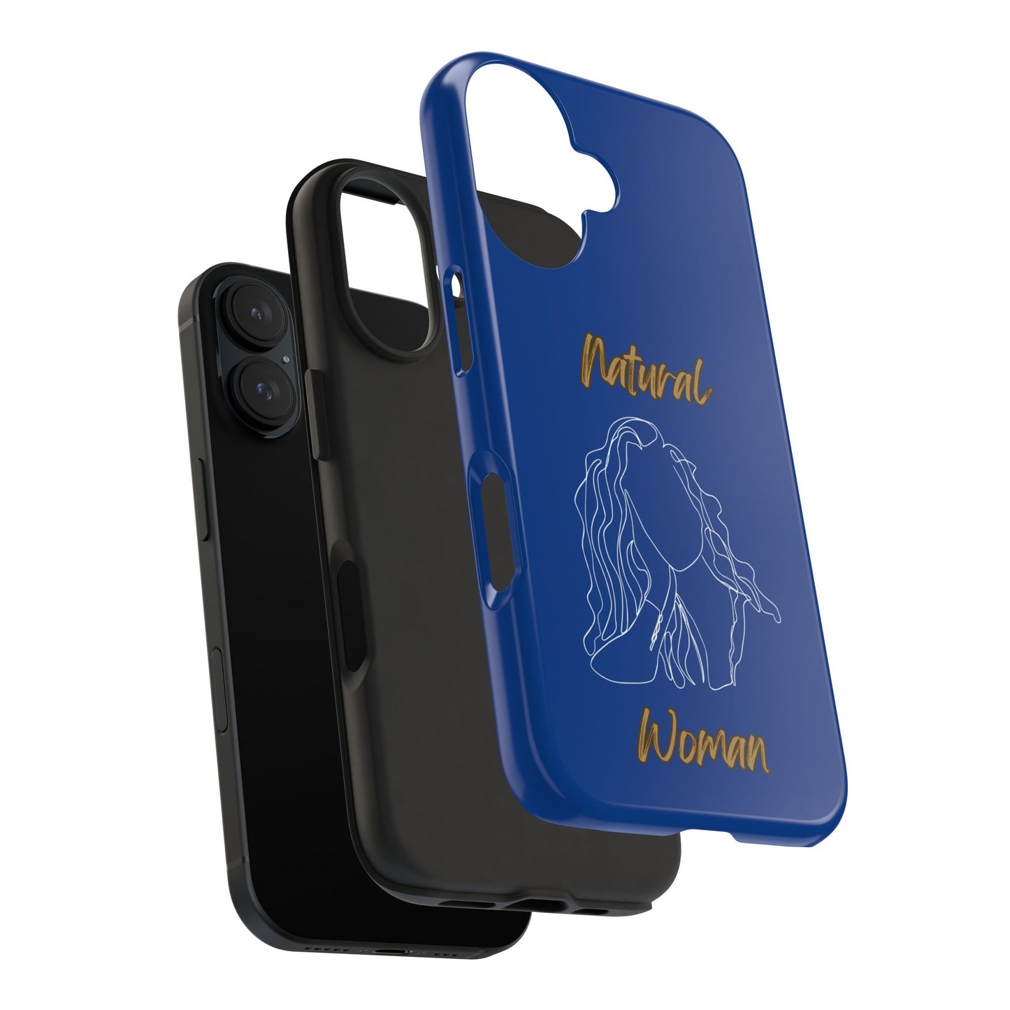 Natural Woman Relaxed (WL) Tough Phone Cases DARK BLUE