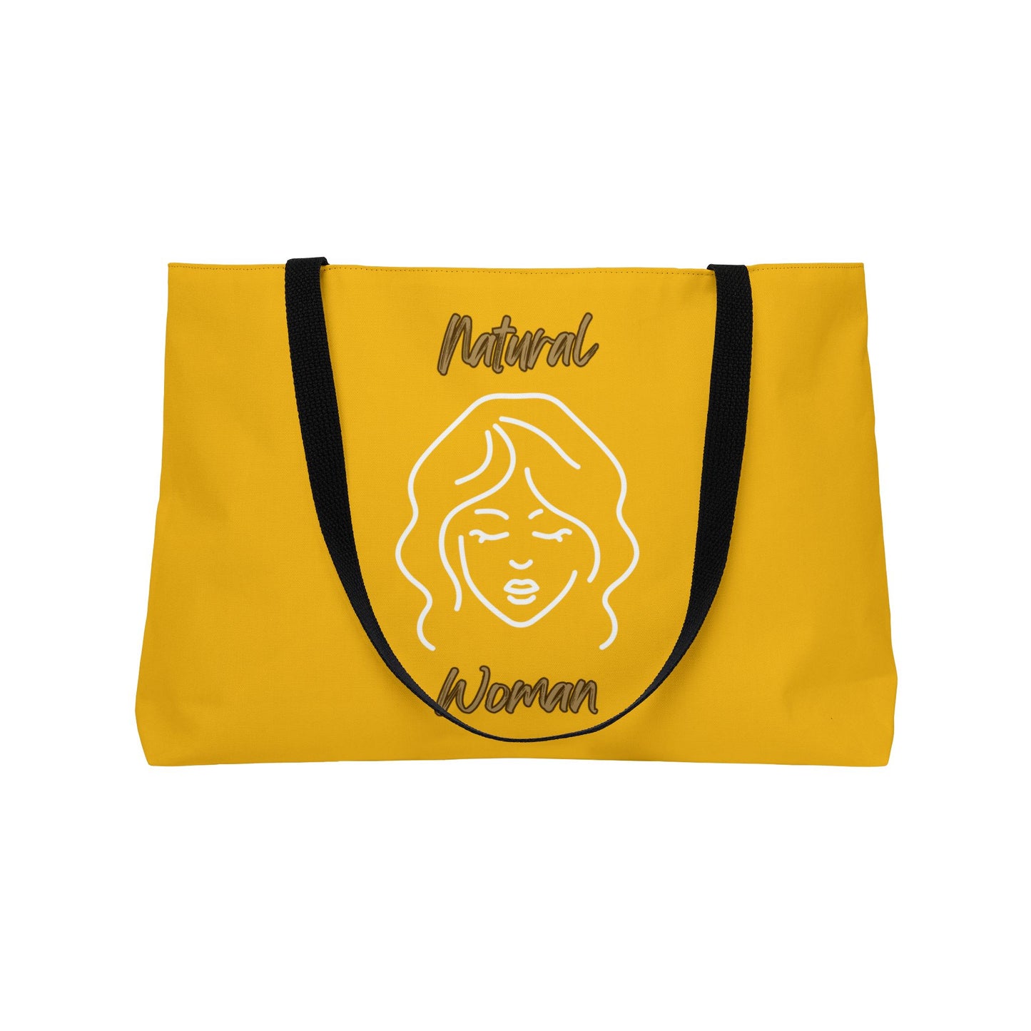 Natural Woman Modest (WL) Weekender Tote Bag YELLOW