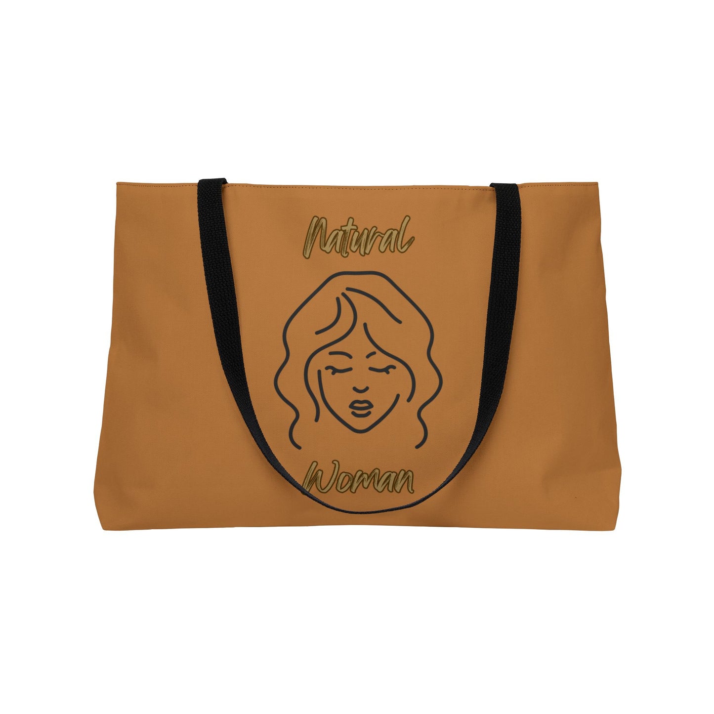 Natural Woman Modest (BL) Weekender Tote Bag LIGHT BROWN