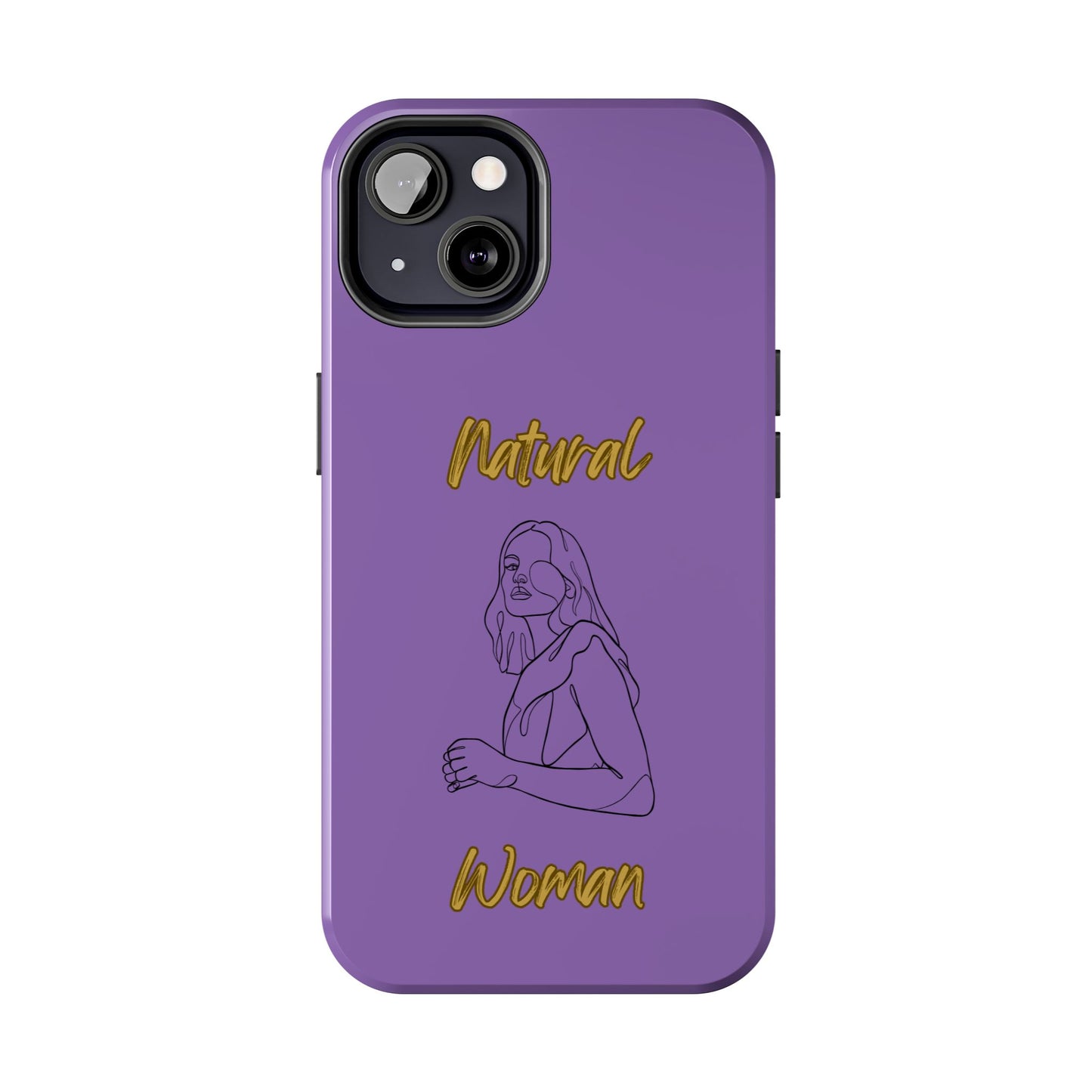 Natural Woman Care Free (BL)Tough Phone Cases LIGHT PURPLE