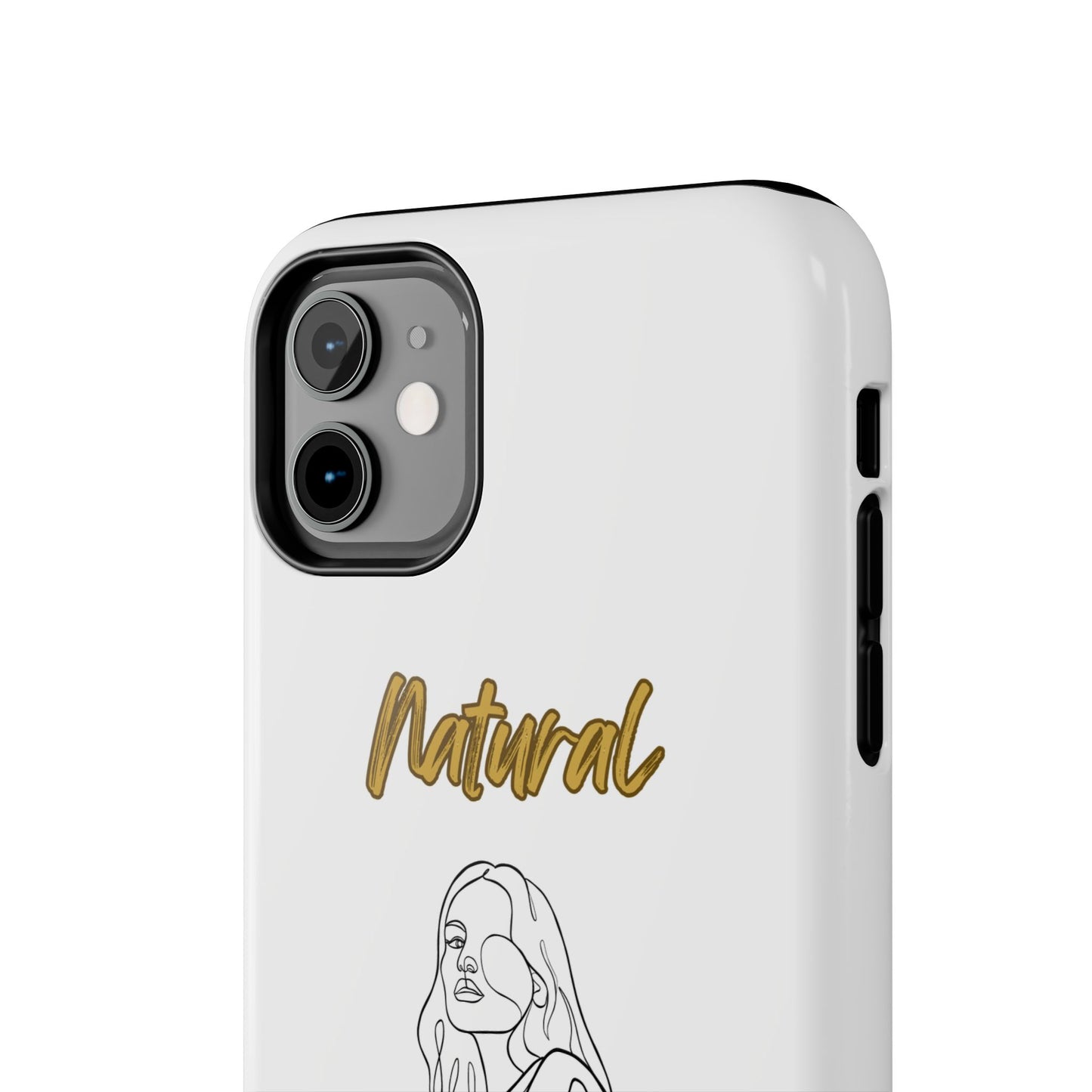 Natural Woman Care Free (BL)Tough Phone Cases WHITE