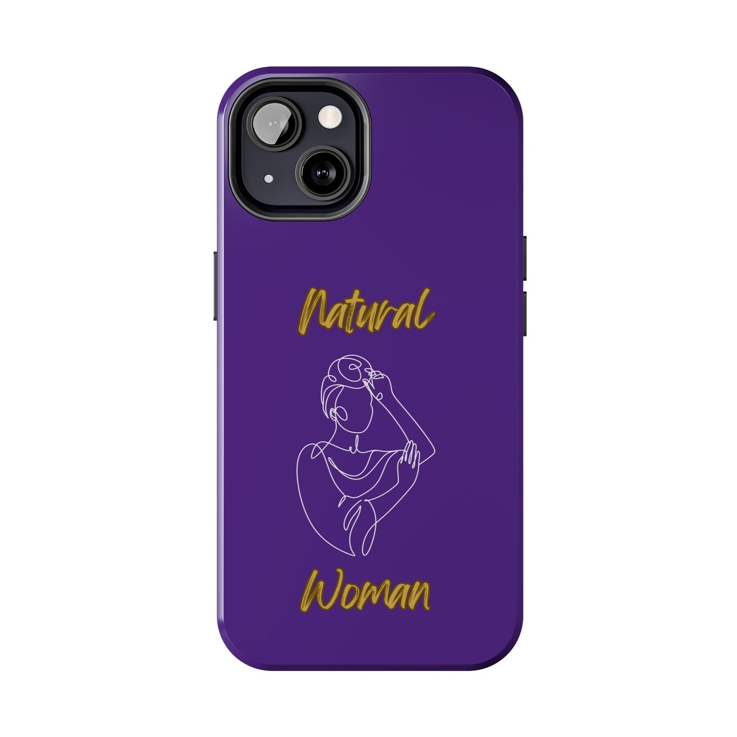 Natural Woman Style (WL)Tough Phone Cases PURPLE