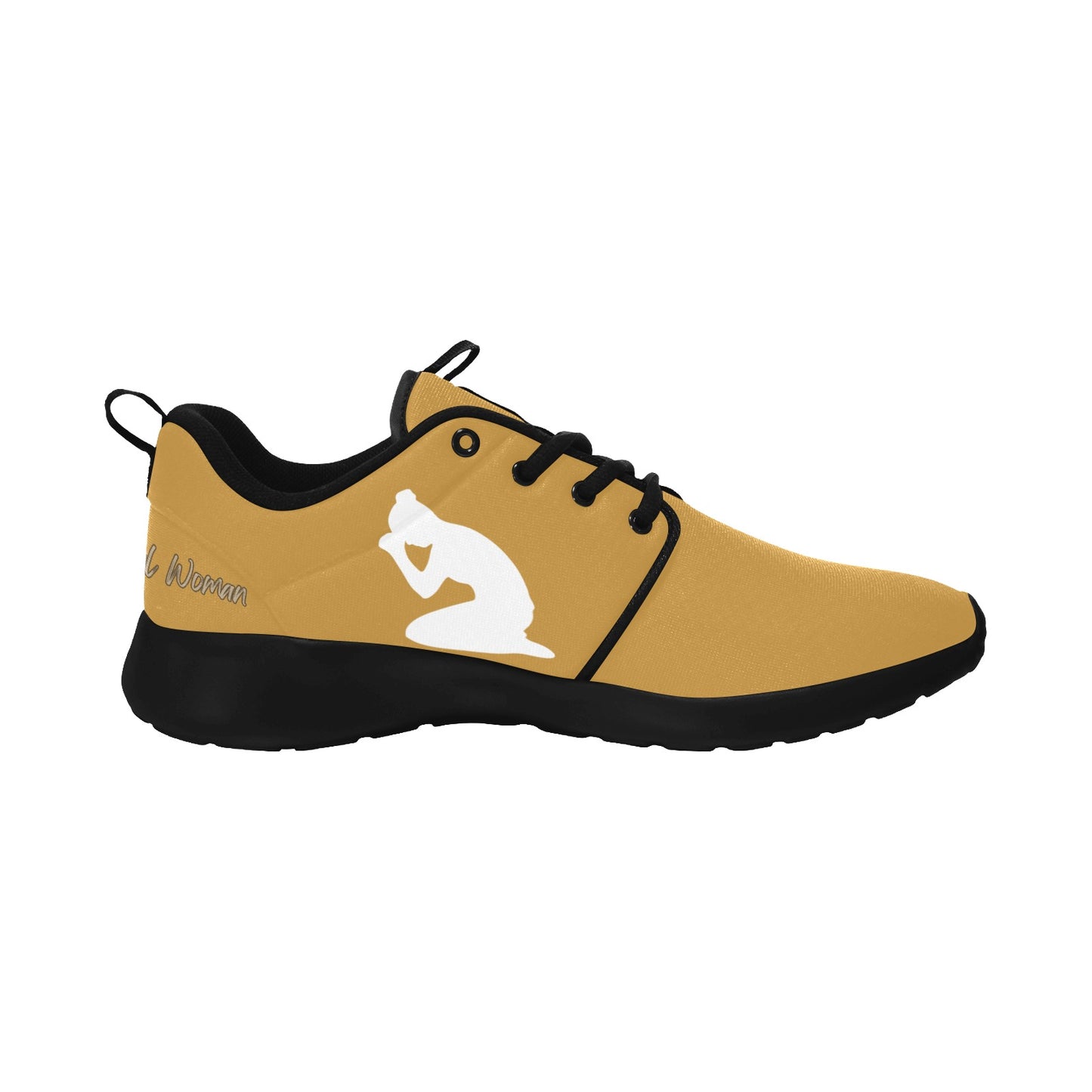 Natural Woman PRAY (WL) MODERATE ORNAGE w/ Black Sole Sneakers