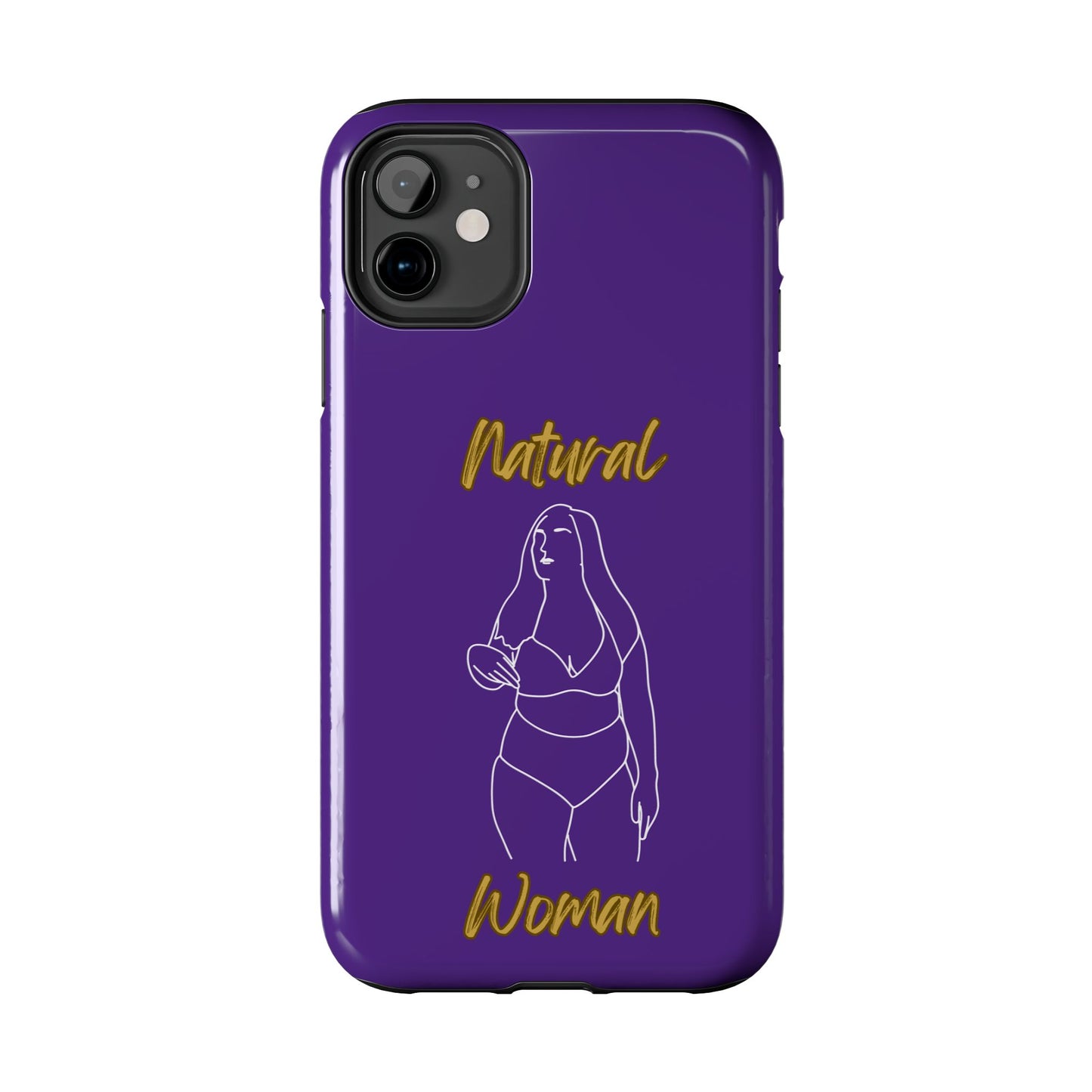 Natural Woman Full Beauty (WL)Tough Phone Cases PURPLE
