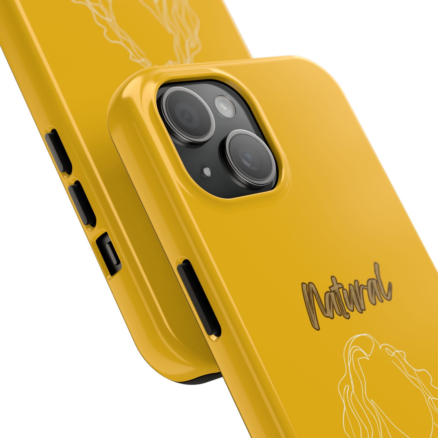 Natural Woman Relaxed (WL) Tough Phone Cases YELLOW