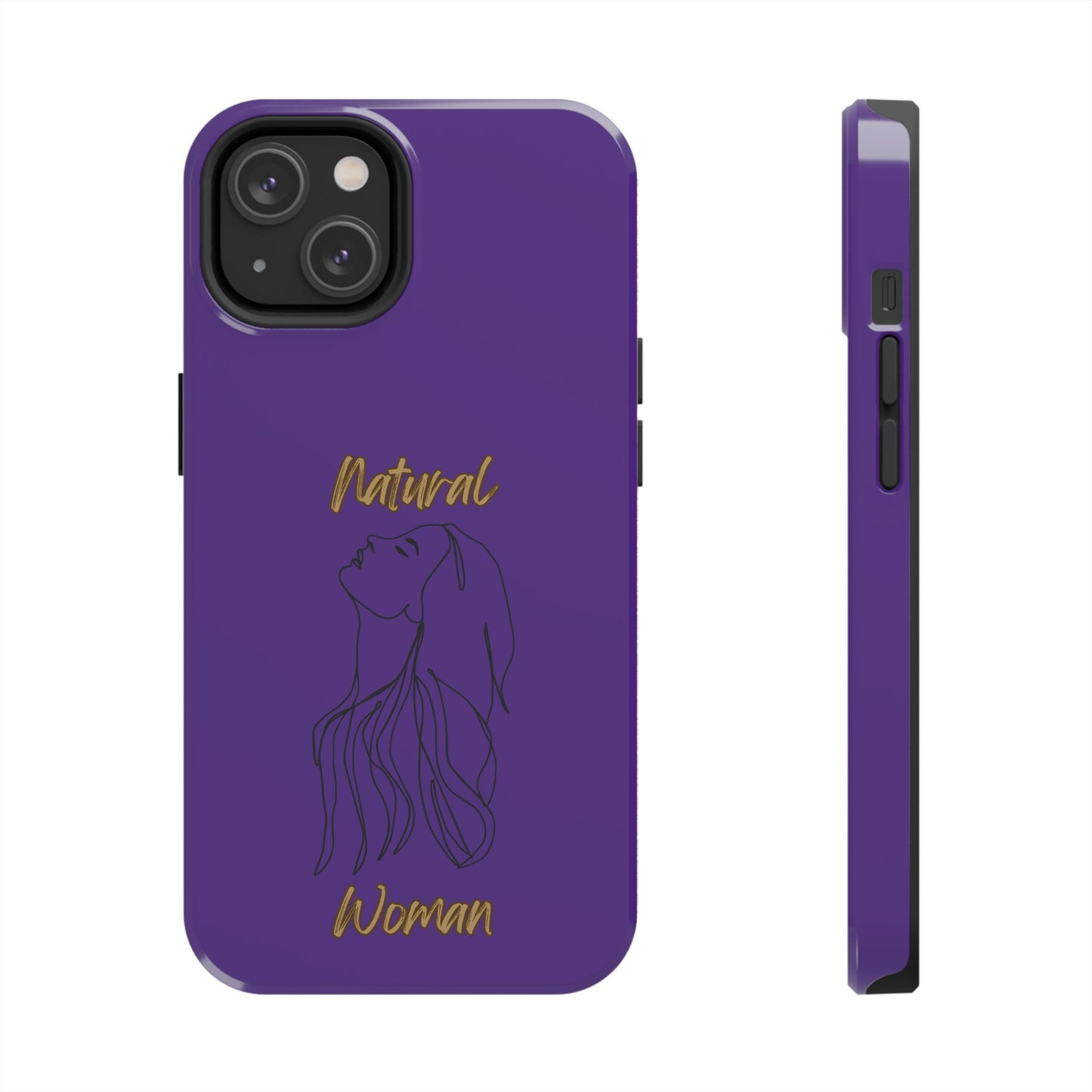 Natural Woman Appreciation (BL) Tough Phone Cases PURPLE