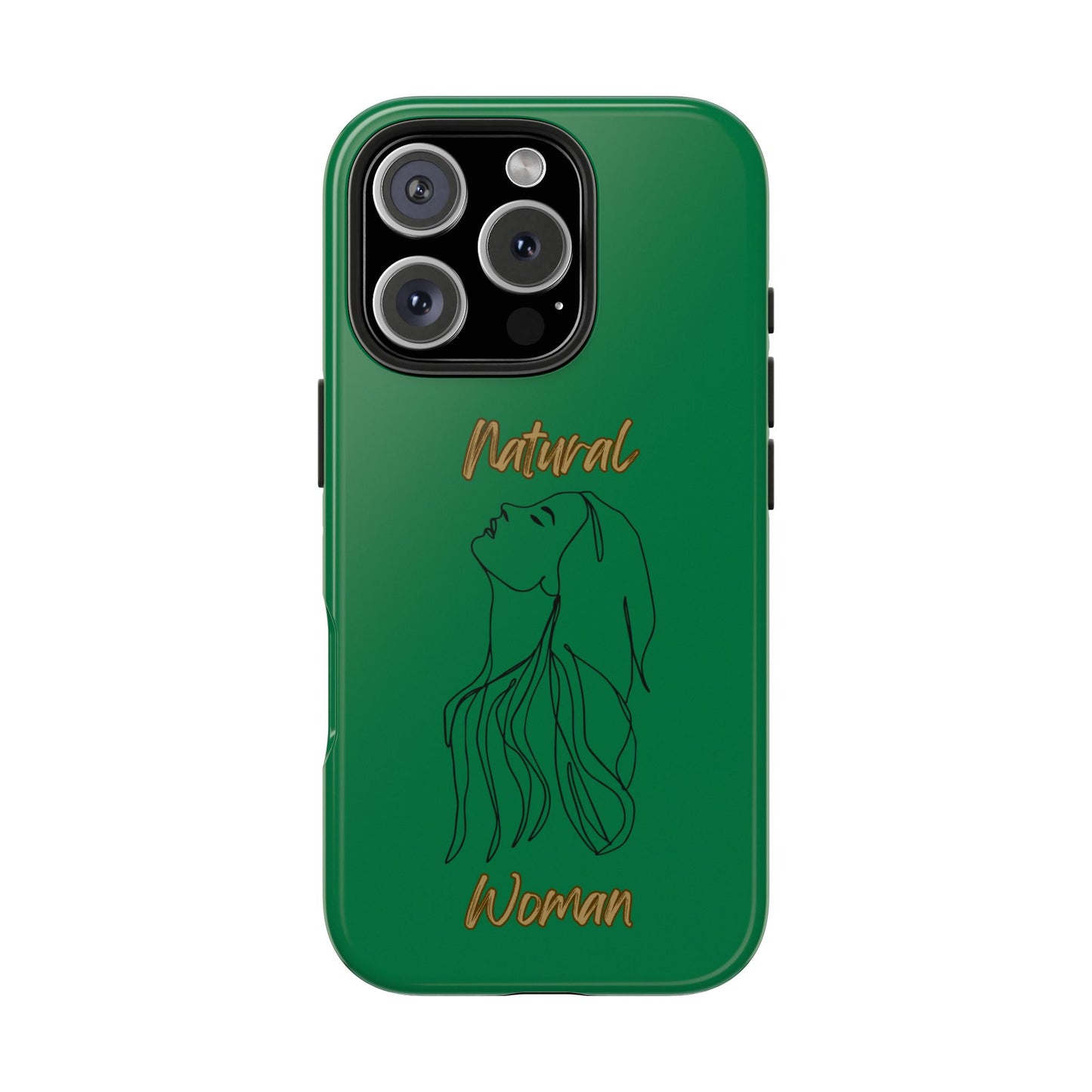 Natural Woman Appreciation (BL) Tough Phone Cases DARK GREEN